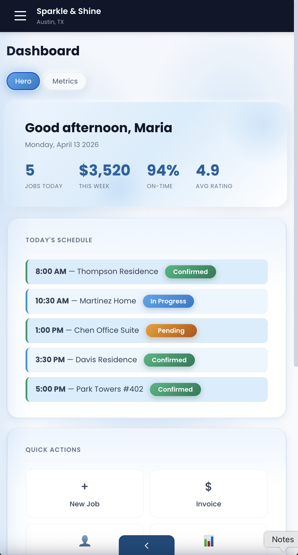 Mobile App